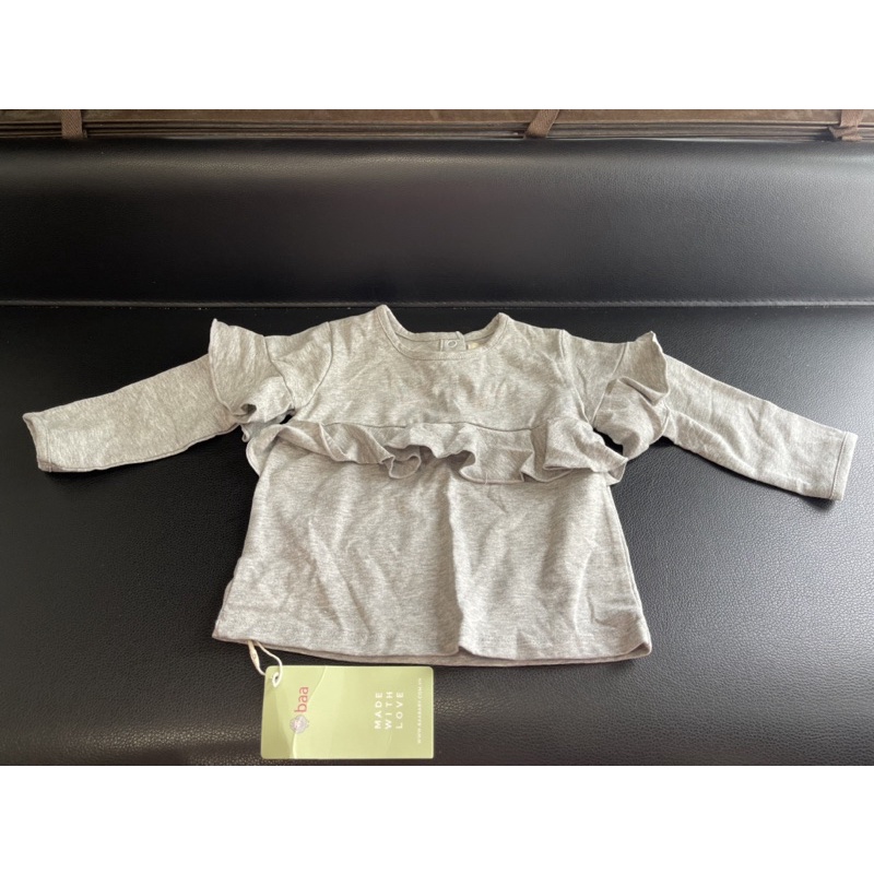 Áo thun dài tay BAA BABY đính kim tuyến lấp lánh cho bé gái - G-AT12D