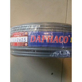 Bộ 10 mét dây cáp điện DAPHACO FA 2x2,5
