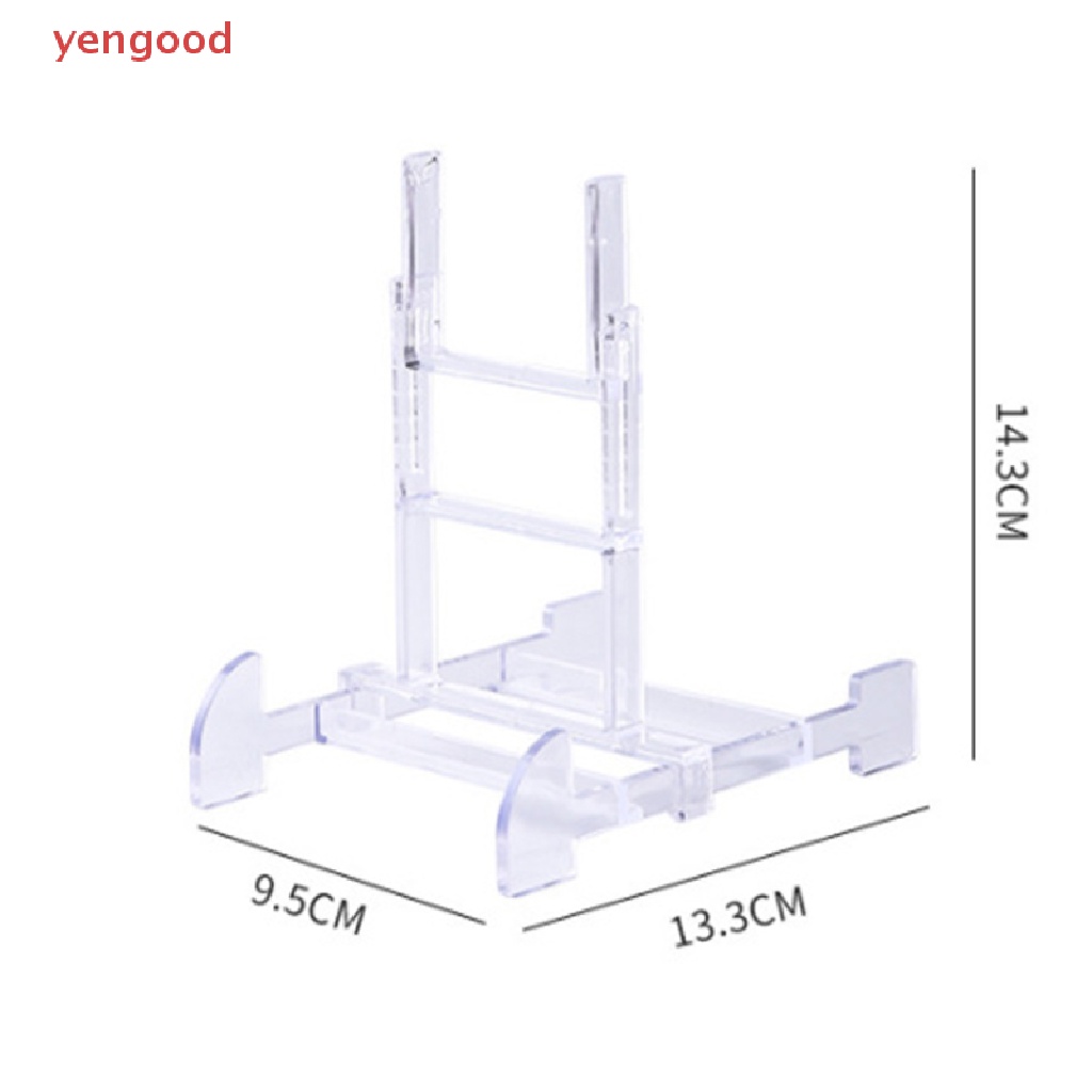Giá Đỡ Trưng Bày Khung Bát Ăn Điều Chỉnh Được Trong Suốt