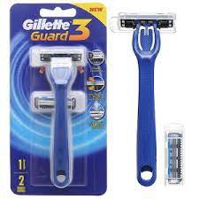 Combo 1 cán dao và 1 lưỡi cạo Gillette Guard3 2Up (Guard 3 lưỡi)