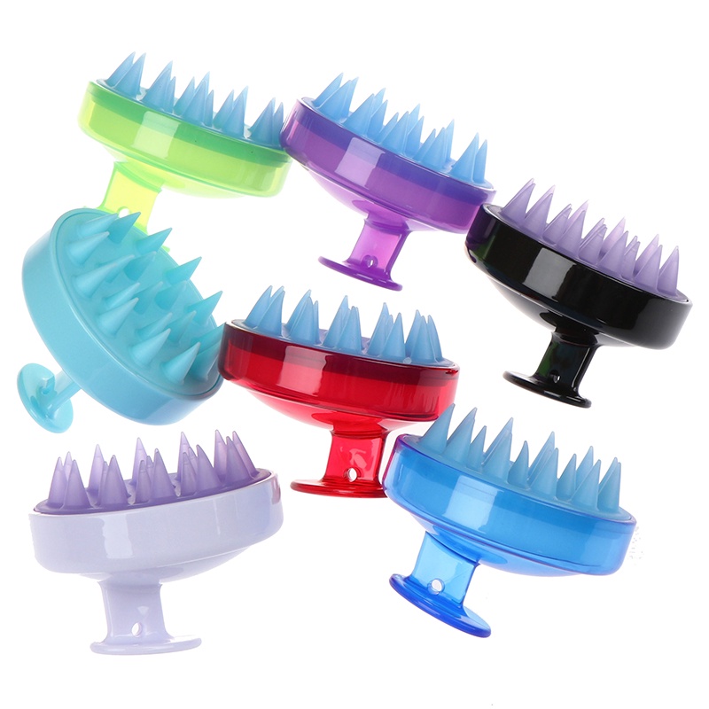 1 Lược Silicone Massage Đầu Khi Tắm