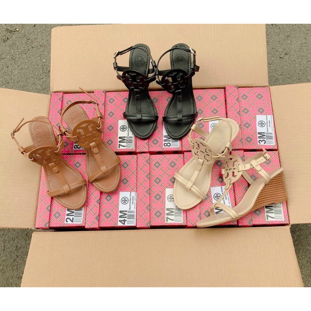Giày Sandal Đế Xuồng Thời Trang Tory Burch NDC380