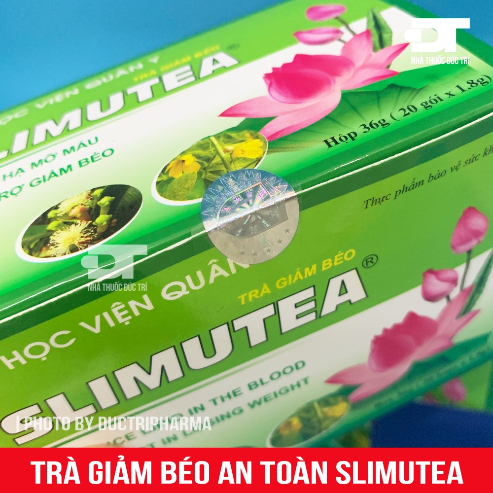 Trà Giảm Béo An Toàn SLIMUTEA - Học Viện Quân Y (Hộp 20 gói)