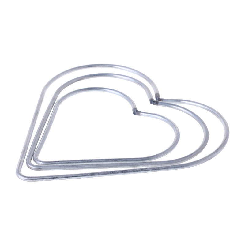 Vòng Nhẫn Kim Loại Hình Trái Tim Dùng Làm Dreamcatcher DIY