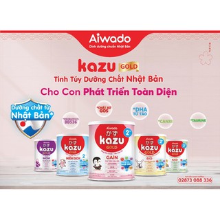 Sữa bột Kazu gold 1 810g (12-24 tháng)