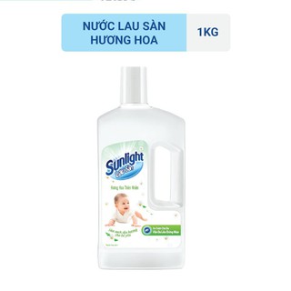 Nước Lau Sàn Sunlight Hương Hoa Thiên Nhiên chai 1kg