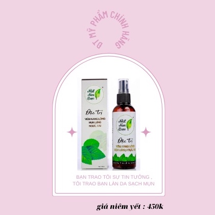 Xịt Mụn Lưng Hoàng Thiên Sâm 100ml
