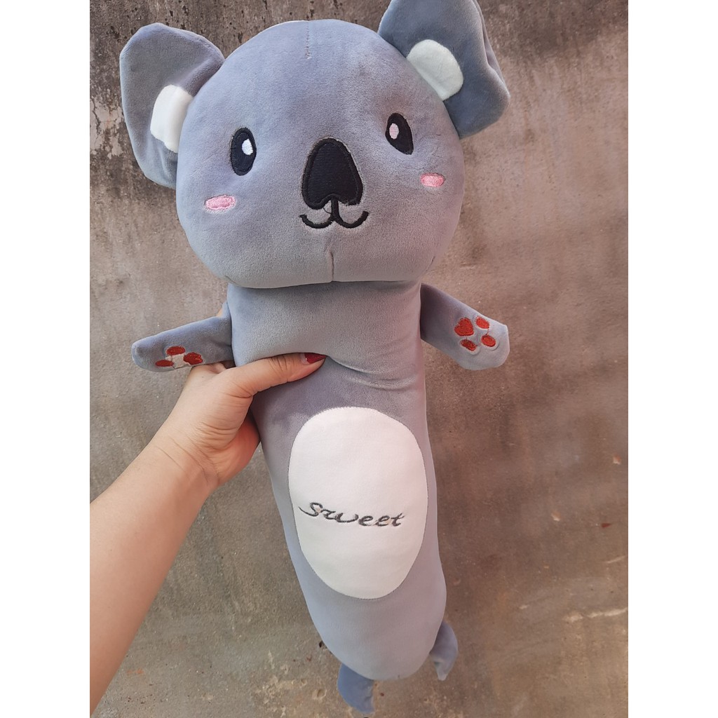 Gối Ôm Hình Thú Nhồi Bông Sweet KT: 65cm ( Có Ảnh Thật sản Phẩm)