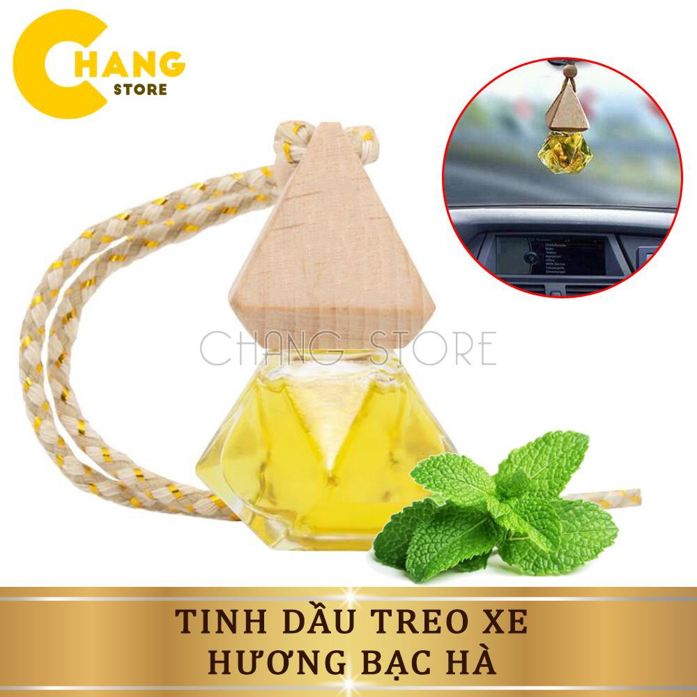 Tinh dầu treo xe hơi hương bạc hà 100% tự nhiên an toàn tuyệt đối