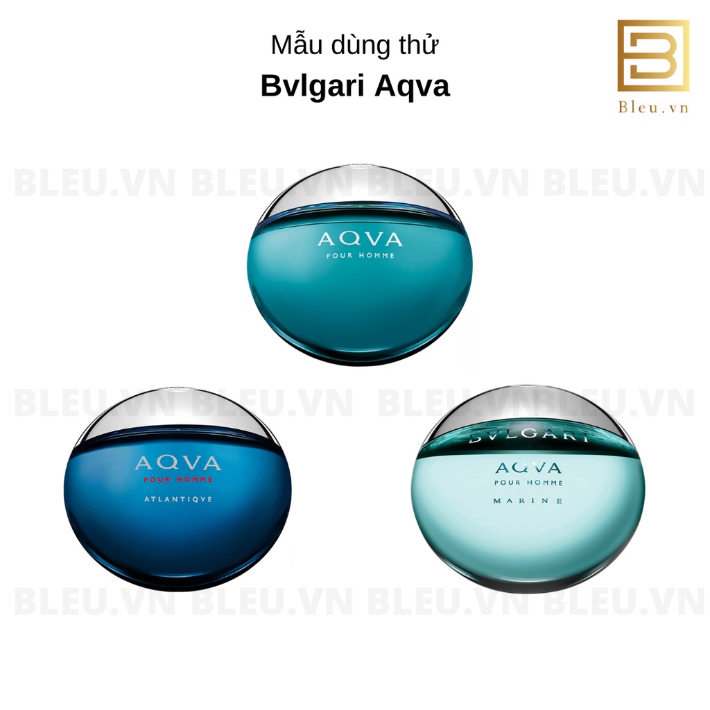 Nước hoa nam Bvlgari Aqva Pour Homme - Aqva Atlantiqve - Aqva Marine