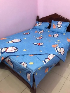 Sét chăn ga 5 món ga phủ trần bông