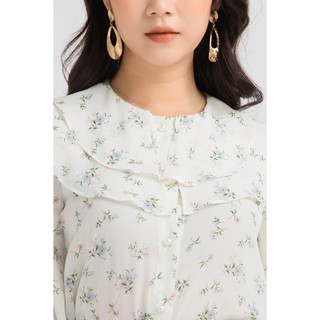 Áo sơ mi dài tay bèo cổ - 20Again