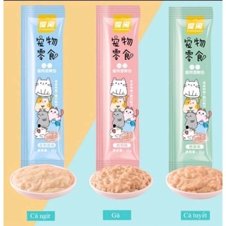 Súp thưởng cho mèo Shizuka thanh 15gr