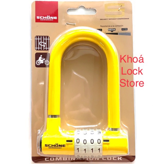 Khoá số càng dài SCHONE ĐỨC chính hãng SC-802