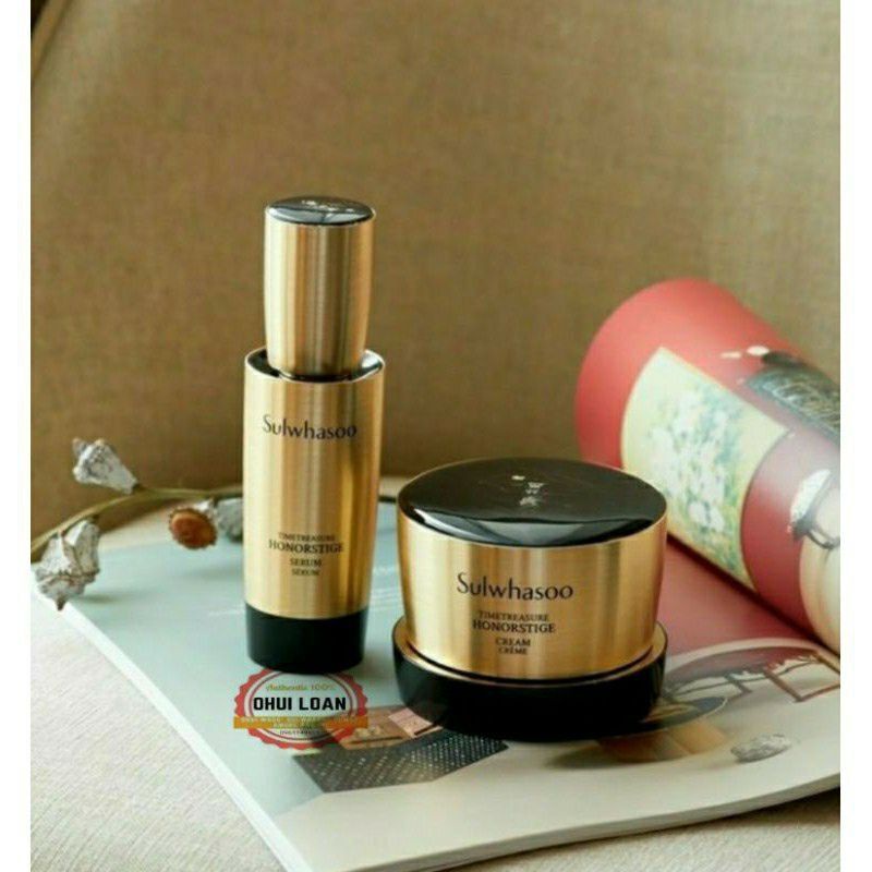 Kem và tinh chất trẻ hóa 10 năm tuổi sulwhasoo Timetreasure Honorstige cream & serum