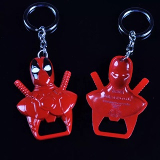 [ HOT ] MÓC KHOÁ DEADPOOL ( MARVEL ) KIÊM MỞ NÚT CHAI