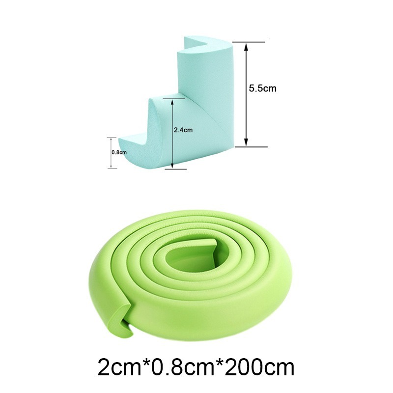 Phụ kiện chống va chạm bọc cạnh bàn/ ghế bảo vệ an toàn cho bé dài 2m