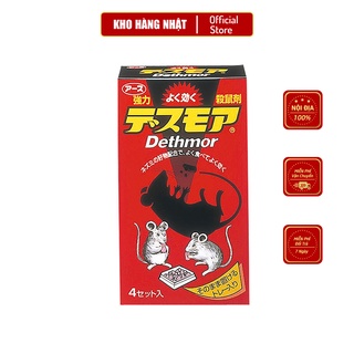 Viên diệt chuột Dethmor nội địa Nhật Bản 4 vỉ