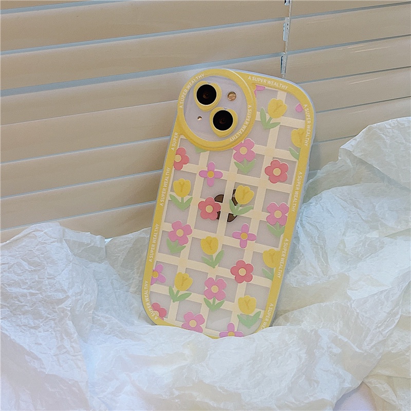 Ốp lưng iphone ốp Điện Thoại Hình Hoa Tròn Chống Sốc / Va Đập Cho iPhone 14 13 12 11 PROMAX XS XR XSMAX SE2020 6 7 8PLUS