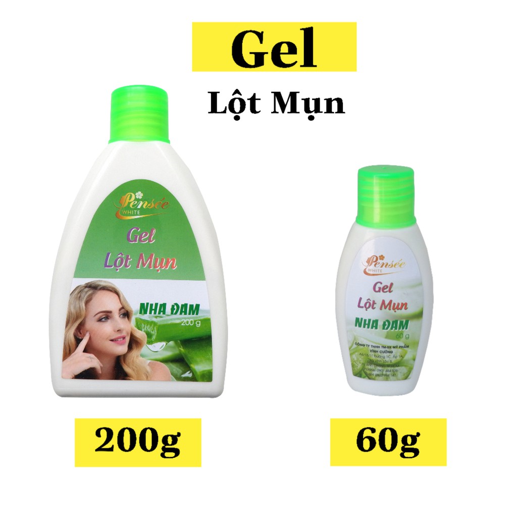 Gel Lột Mụn Đầu Đen, Mụn Cám Nha Đam Wicbe 200g - Gel Hút Mụn Wicbe