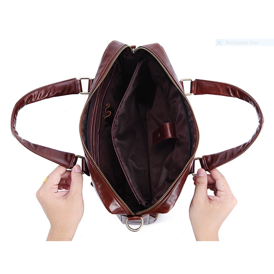 Túi xách nam da bò thật công sở cao cấp