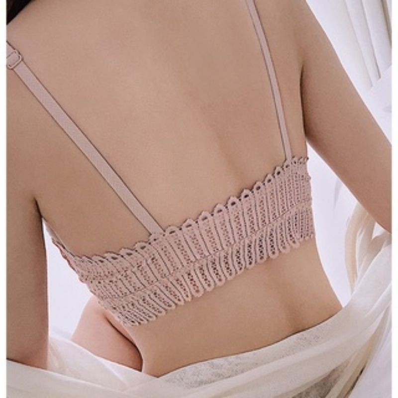 Set đồ lót nữ ren cao cấp quyến rũ thoáng mát không gọng cài trước YUKAGO SE302 | BigBuy360 - bigbuy360.vn