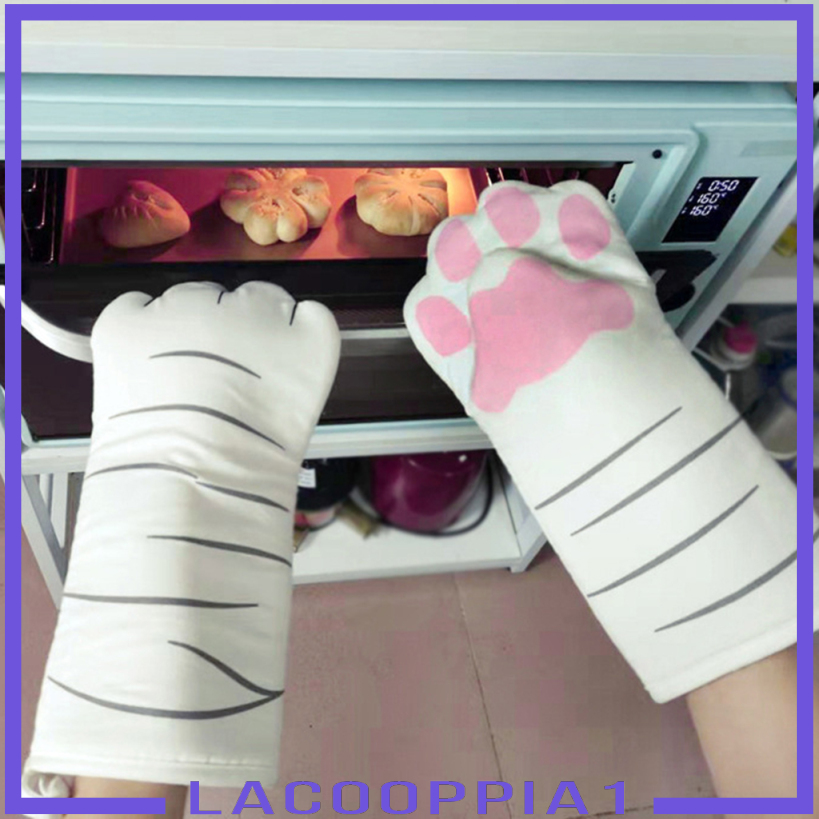 Găng Tay Lò Vi Sóng Hình Chân Mèo Dễ Thương