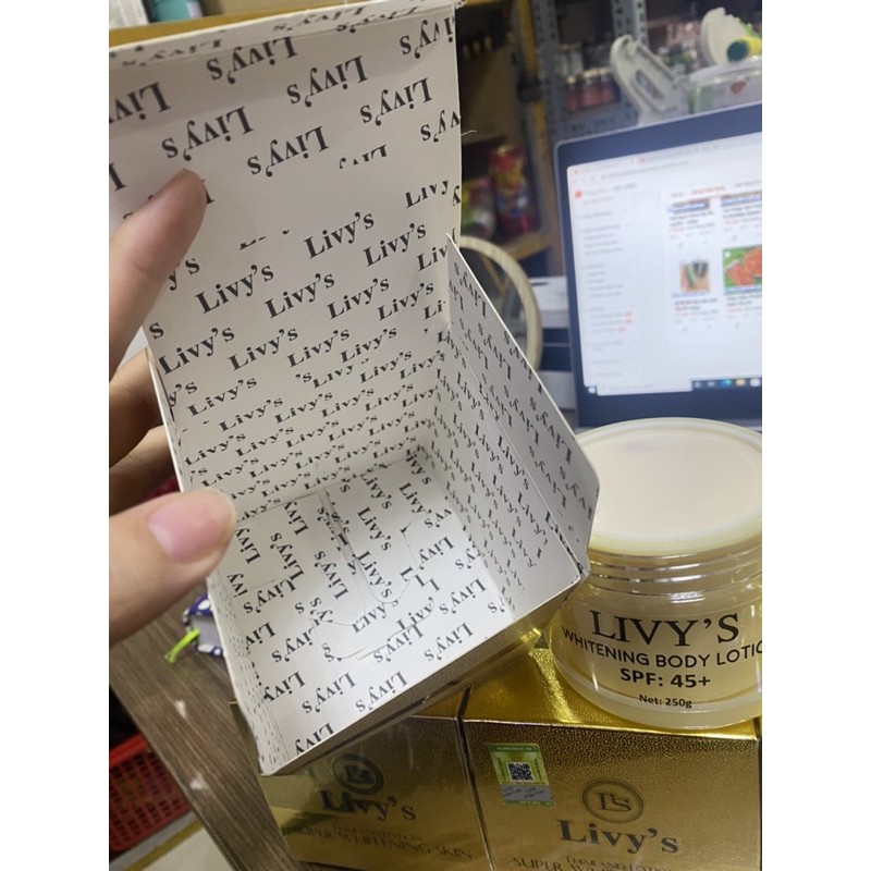 KEM BODY LIVY'S HÀNG CHÍNH HÃNG THÁI LAN | BigBuy360 - bigbuy360.vn