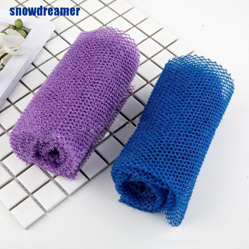 [Hàng mới về] Bông tắm bọt biển dạng lưới châu Phi tẩy tế bào chết toàn thân chăm sóc da