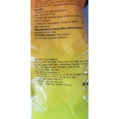 Sườn non chay 100g.