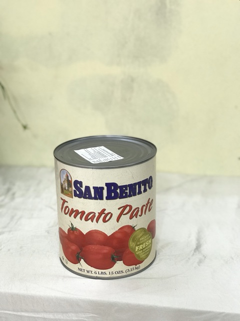 Paste sanbenito 3.15kg - tomato paste - cà chua xay nhuyễn cô đặc - cà chua paste nhập khẩu Mỹ