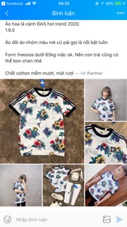 ÁO HOA LÁ CÀNH ĐAS