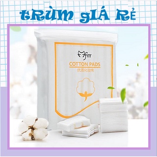 Bông tẩy trang 222 miếng , bông tẩy trang cotton pads 3 lớp túi siêu tiết kiệm