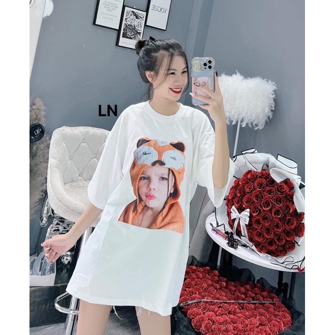 Áo thun unisex tay lỡ nam nữ form rộng❤áo phông  cách Em Bé, Cừu, ADin tim basic chất cotton giá rẻ