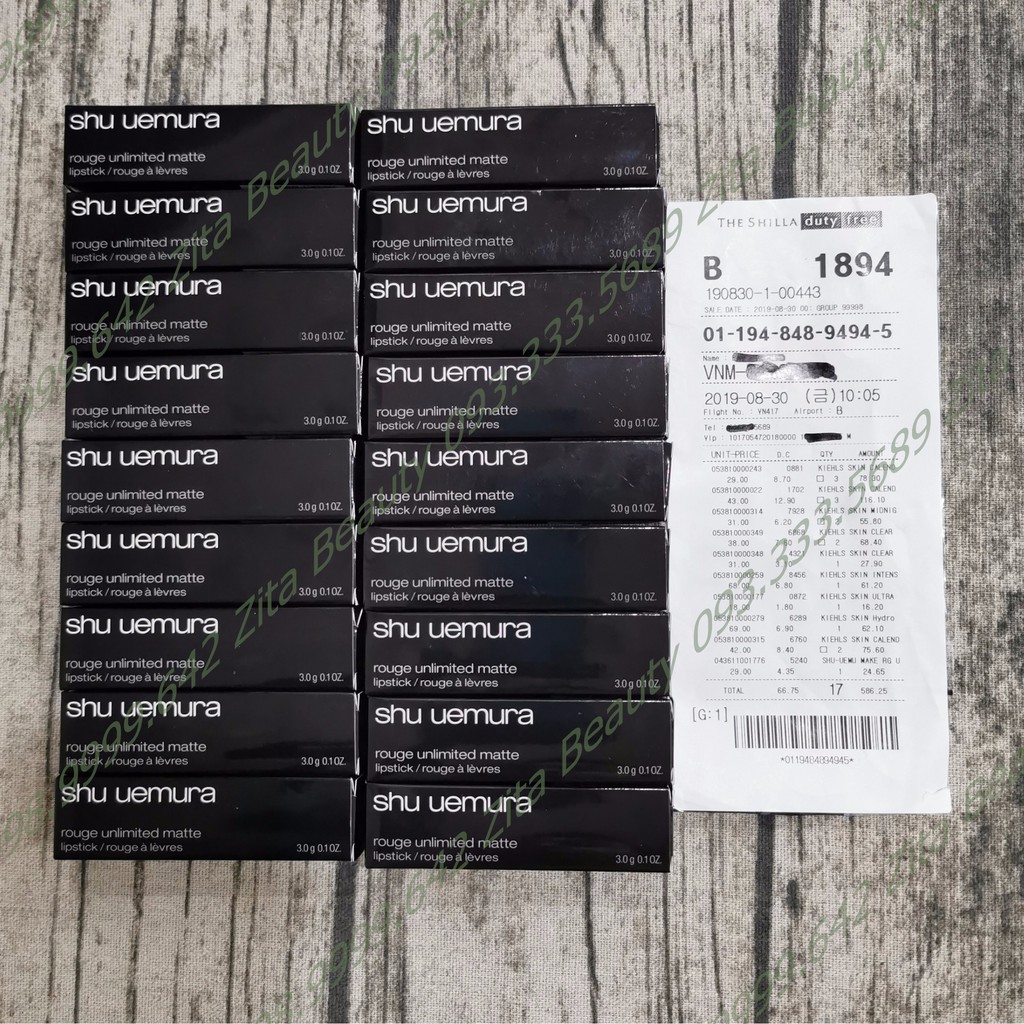 [Duty Free] Son lì Shu đen mới 2019 Shu Uemura Rouge Unlimited Matte | BigBuy360 - bigbuy360.vn