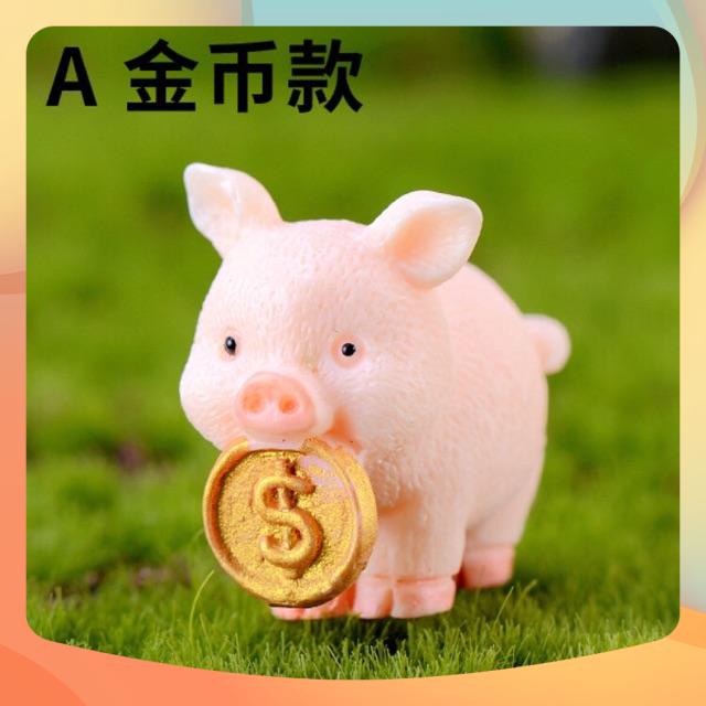 Heo Ngậm Tiền Phụ Kiện Trang Trí Tiểu Cảnh