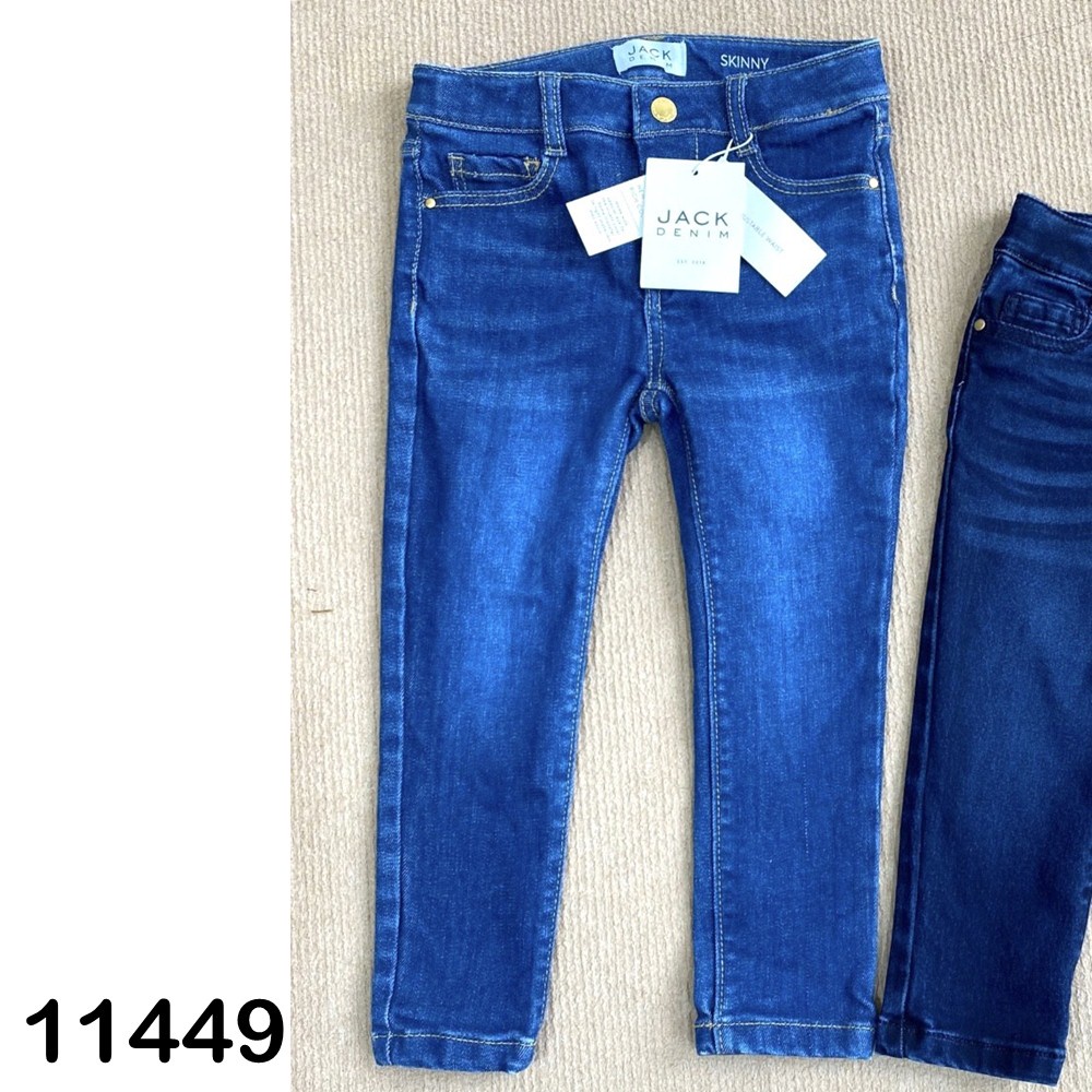 QUẦN JEAN JACK DEMIN XUẤT XỊN QUẦN MỀM CÓ CO GIÃN CHO BÉ THOẢI MÁI SIZE BÉ 12M-8T