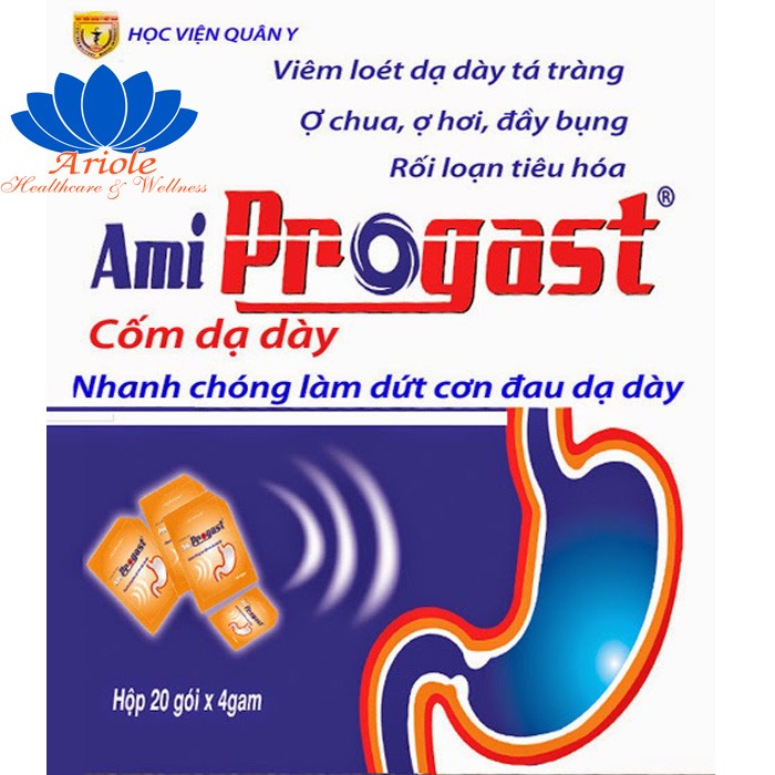 Cốm dạ dày ami progast (amiprogast)