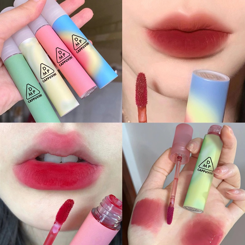 [Hàng mới về]Son Kem Lì Tone Cappuvini mềm mịn lâu trôi không thấm nước cho nữ