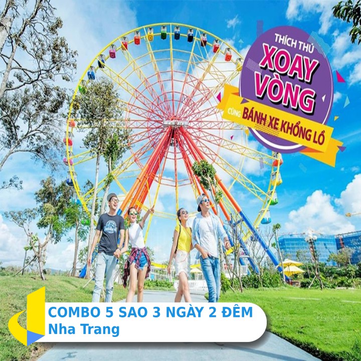 NHA TRANG [E-voucher] - Combo 5 sao Siêu Tiết Kiệm Nha Trang 3 Ngày 2 Đêm