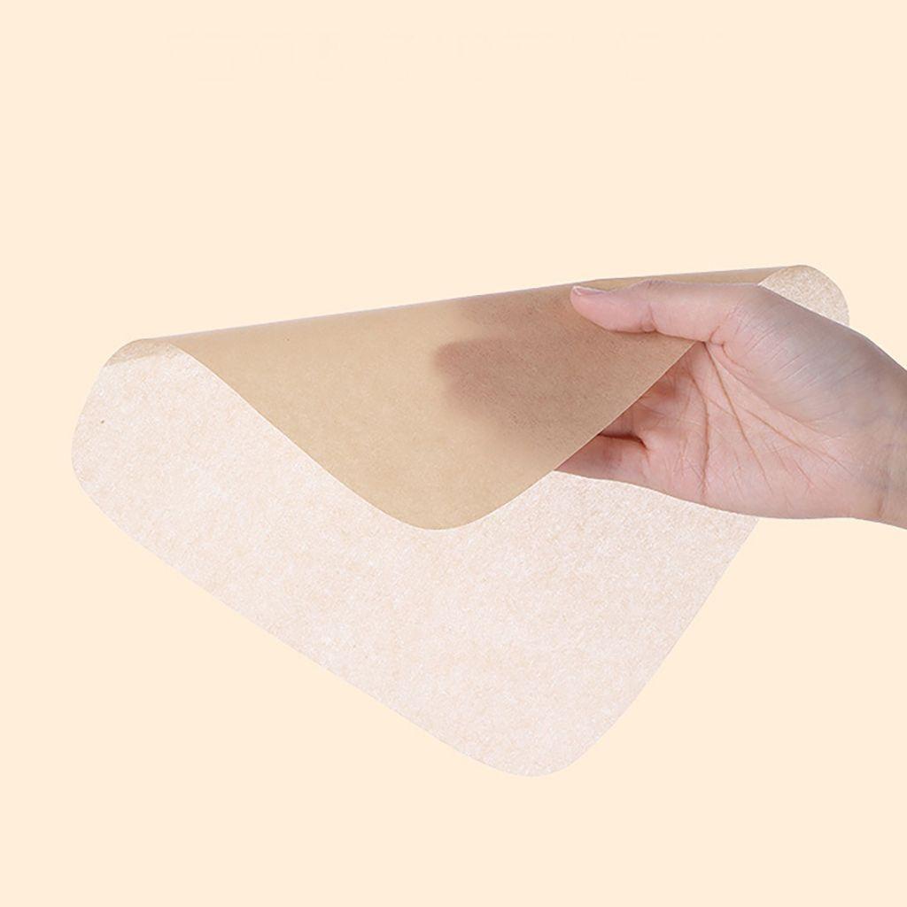 Giấy Silicone Hấp Bánh Hình Vuông / Tròn An Toàn Tiện Dụng
