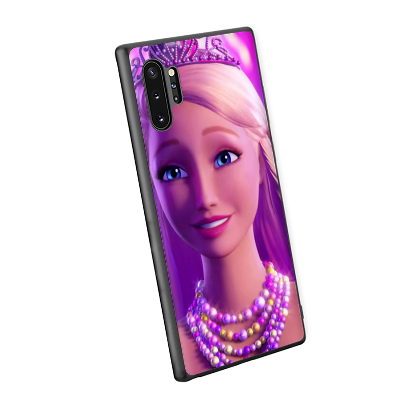 Ốp Điện Thoại Silicon Mềm Hình Barbie Xa24 Cho Samsung A5 2017 A6 A8 Plus A7 A9 2018 Note 8 9