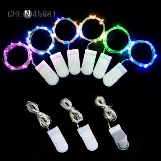 Dây Đèn Led 10 Bóng Dài 1m Chạy Bằng Pin Dùng Trang Trí