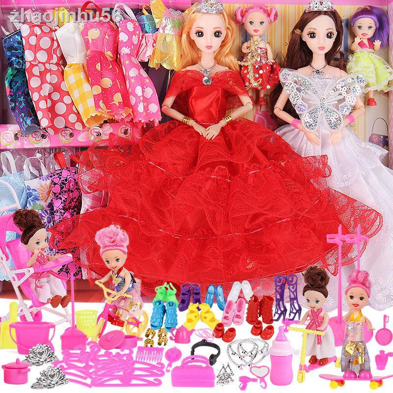 Bộ Đồ Chơi Búp Bê Công Chúa Barbie Làm Quà Tặng Sinh Nhật Cho Bé Gái