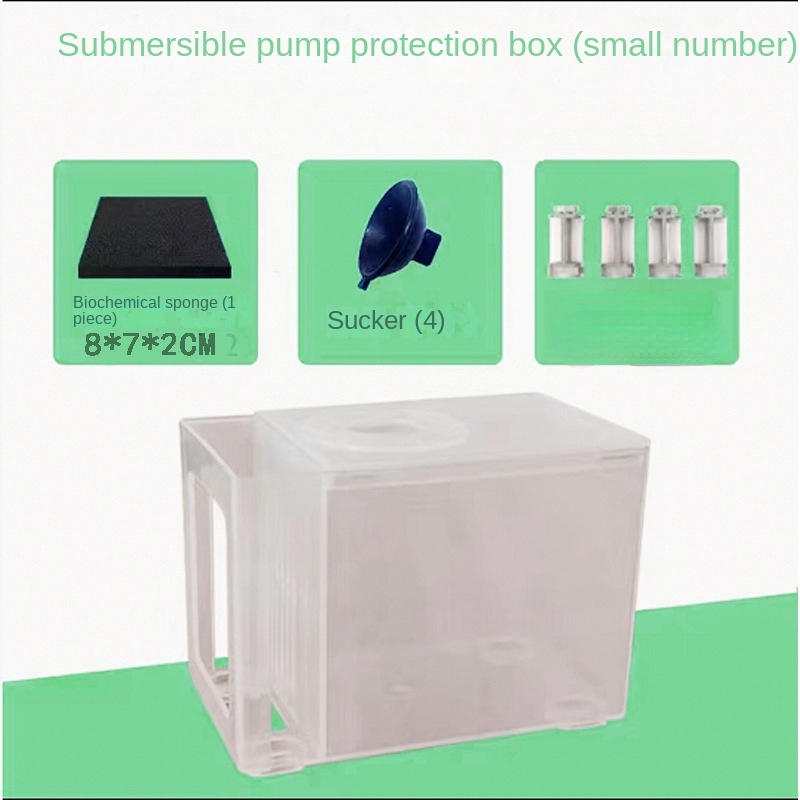 Hộp Chất Liệu Hấp Thụ Sốc Bảo Vệ Máy Bơm Nước Bể Cá Ốp