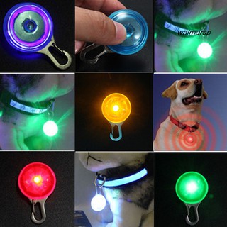 Mặt vòng cổ có đèn LED ngủ chiếu sáng ban đêm an toàn dành cho thú cưng