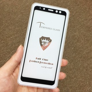 Dán cường lực FULL KEO cho Galaxy A8/A8 Plus 2018
