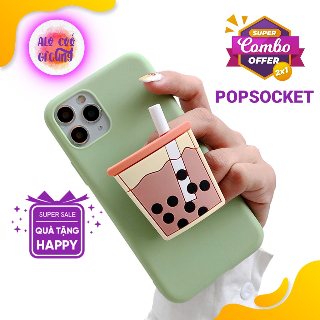 Giá Đỡ Điện Thoại Chống Lưng Popsocket Cho Phụ Kiện Điện Thoại, Popsocket Hoạt Hình Cute Dễ Thương (Được Chọn Mẫu)