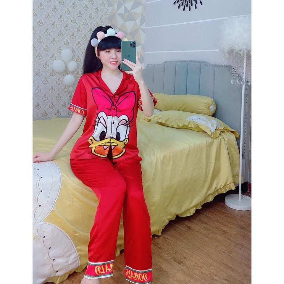 Pizama satin lụa in mickey TNQD | BigBuy360 - bigbuy360.vn