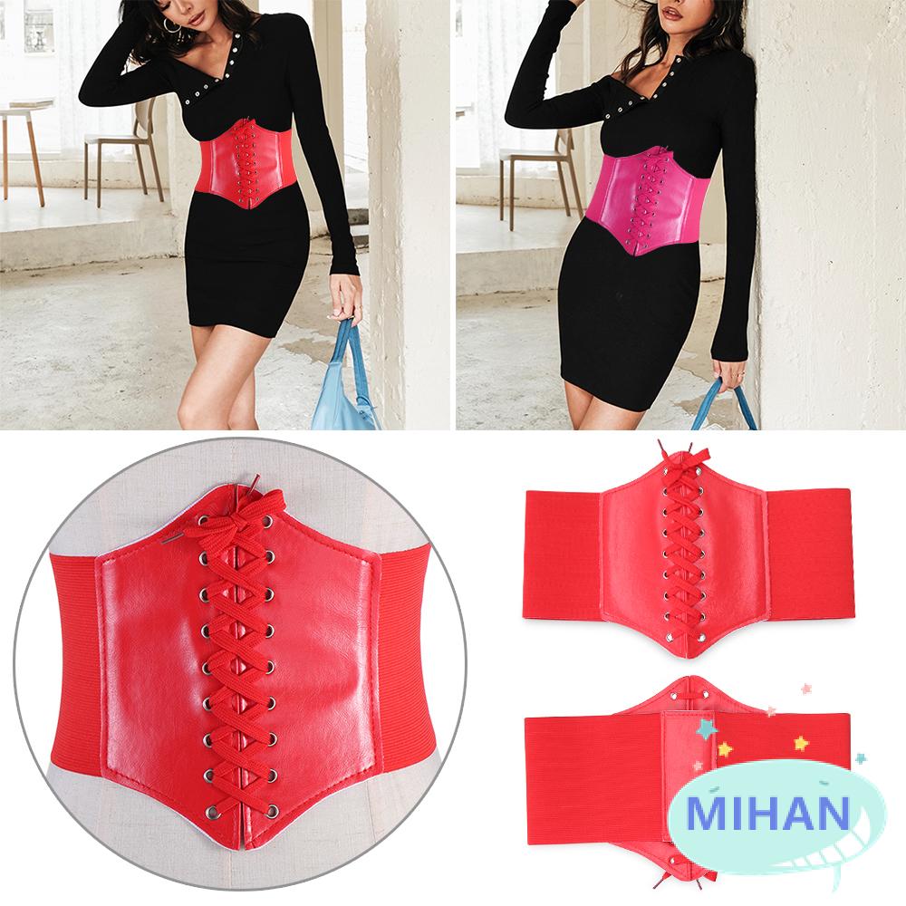 Thắt Lưng Co Giãn Chất Liệu Da Pu Mihan1